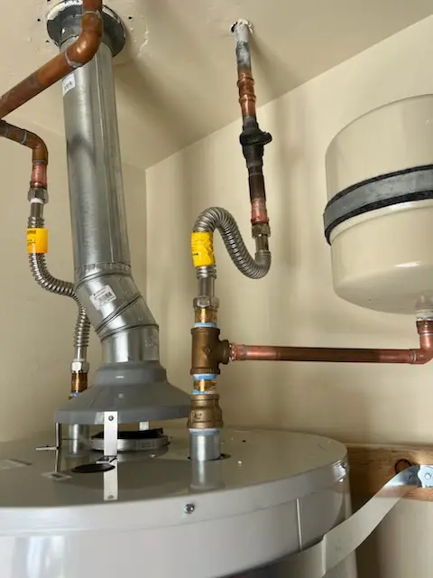 Water heater installation and plumbing repair in Fortson